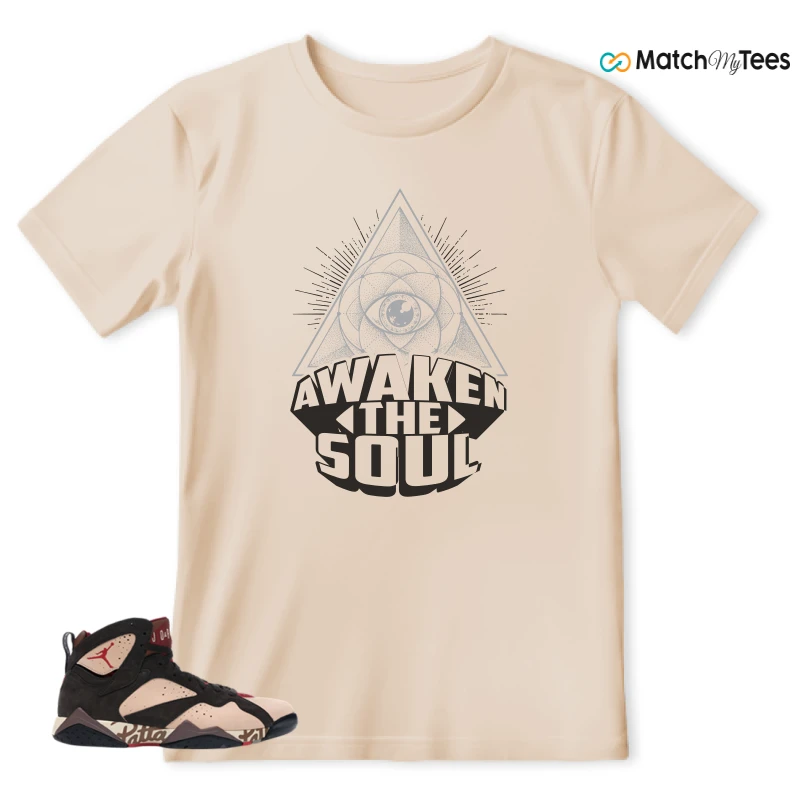 NIKE JORDAN 7 RETRO PATTA SHIMMER SNEAKER Matching Tees t-shirt