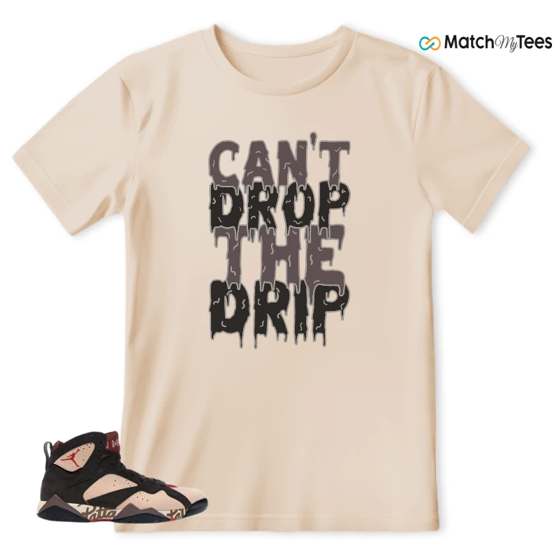 NIKE JORDAN 7 RETRO PATTA SHIMMER SNEAKER Matching Tees t-shirt