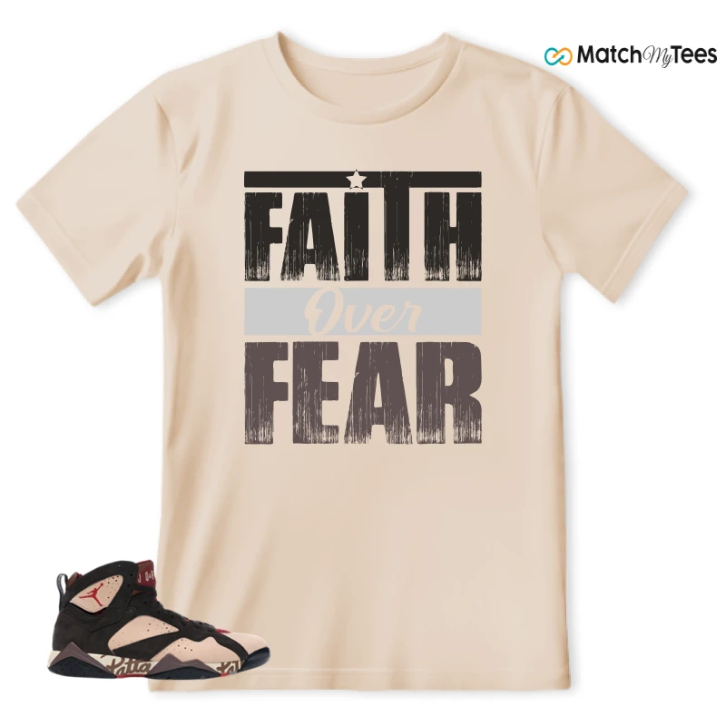 NIKE JORDAN 7 RETRO PATTA SHIMMER SNEAKER Matching Tees t-shirt