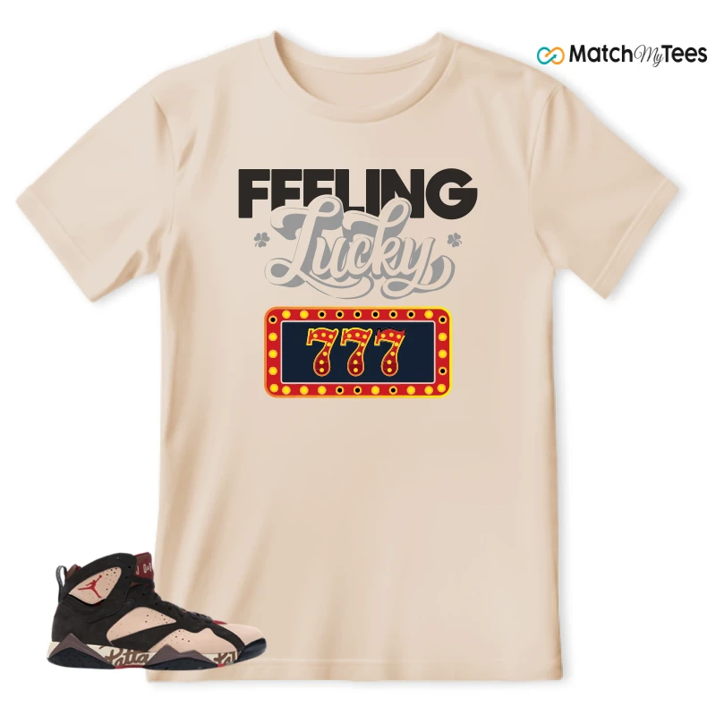 NIKE JORDAN 7 RETRO PATTA SHIMMER SNEAKER Matching Tees t-shirt
