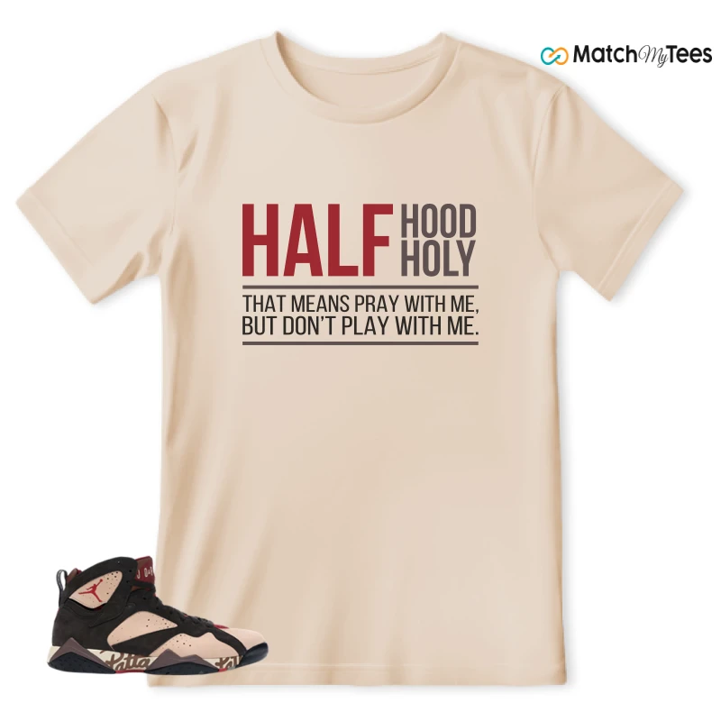 NIKE JORDAN 7 RETRO PATTA SHIMMER SNEAKER Matching Tees t-shirt