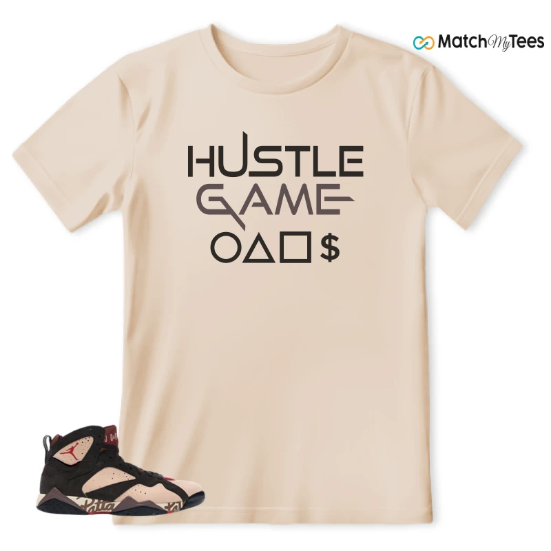 NIKE JORDAN 7 RETRO PATTA SHIMMER SNEAKER Matching Tees t-shirt