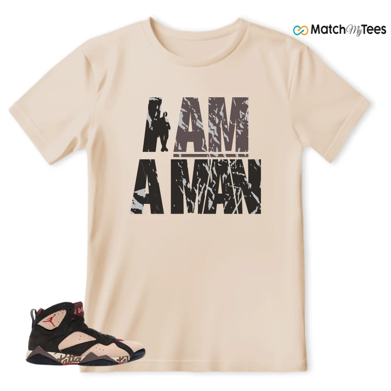 NIKE JORDAN 7 RETRO PATTA SHIMMER SNEAKER Matching Tees t-shirt