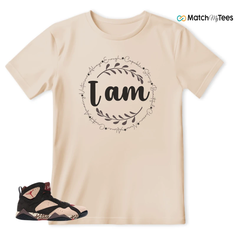 NIKE JORDAN 7 RETRO PATTA SHIMMER SNEAKER Matching Tees t-shirt