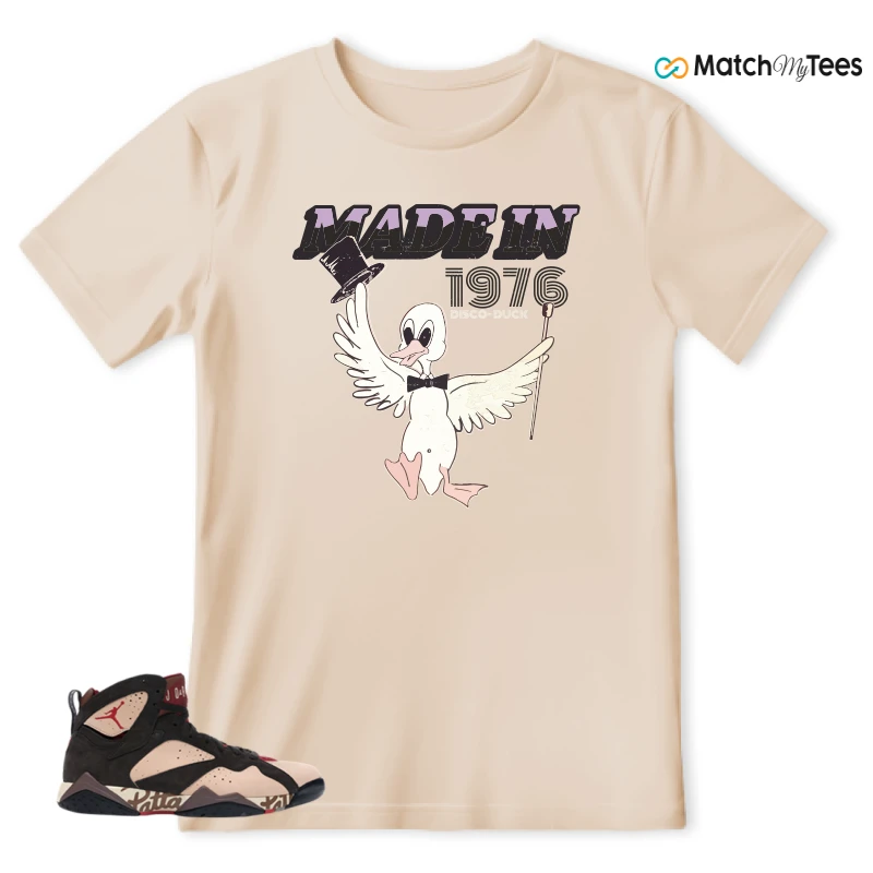 NIKE JORDAN 7 RETRO PATTA SHIMMER SNEAKER Matching Tees t-shirt