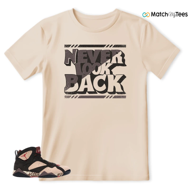 NIKE JORDAN 7 RETRO PATTA SHIMMER SNEAKER Matching Tees t-shirt