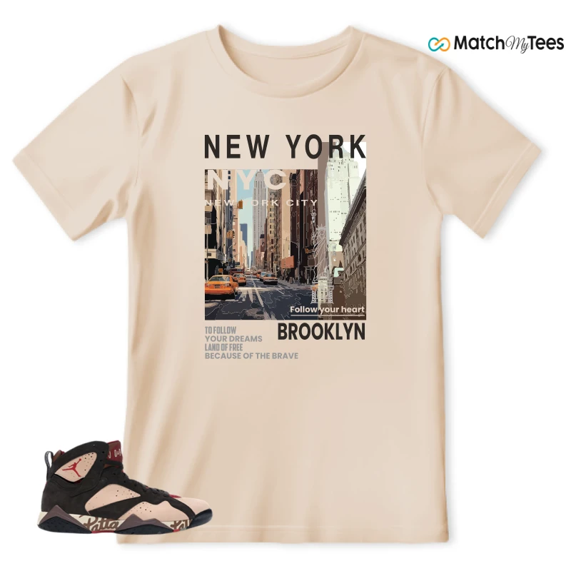 NIKE JORDAN 7 RETRO PATTA SHIMMER SNEAKER Matching Tees t-shirt