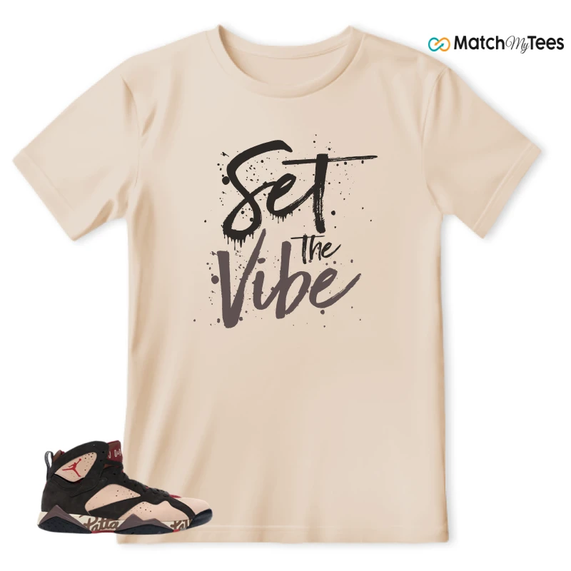 NIKE JORDAN 7 RETRO PATTA SHIMMER SNEAKER Matching Tees t-shirt