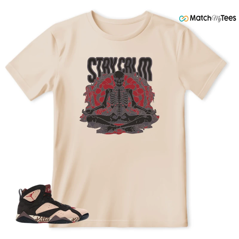 NIKE JORDAN 7 RETRO PATTA SHIMMER SNEAKER Matching Tees t-shirt