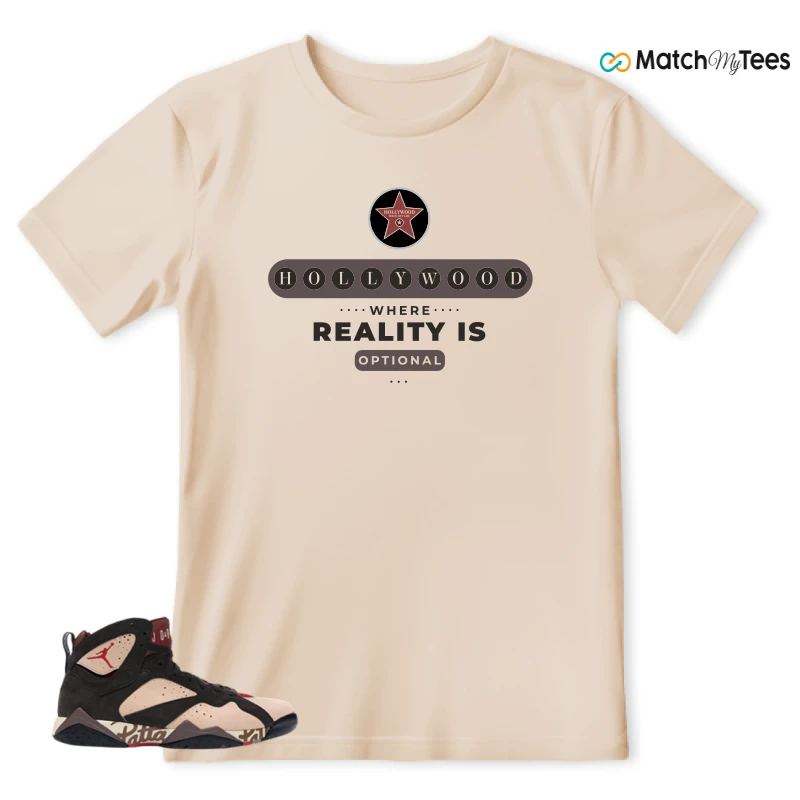 NIKE JORDAN 7 RETRO PATTA SHIMMER SNEAKER Matching Tees t-shirt