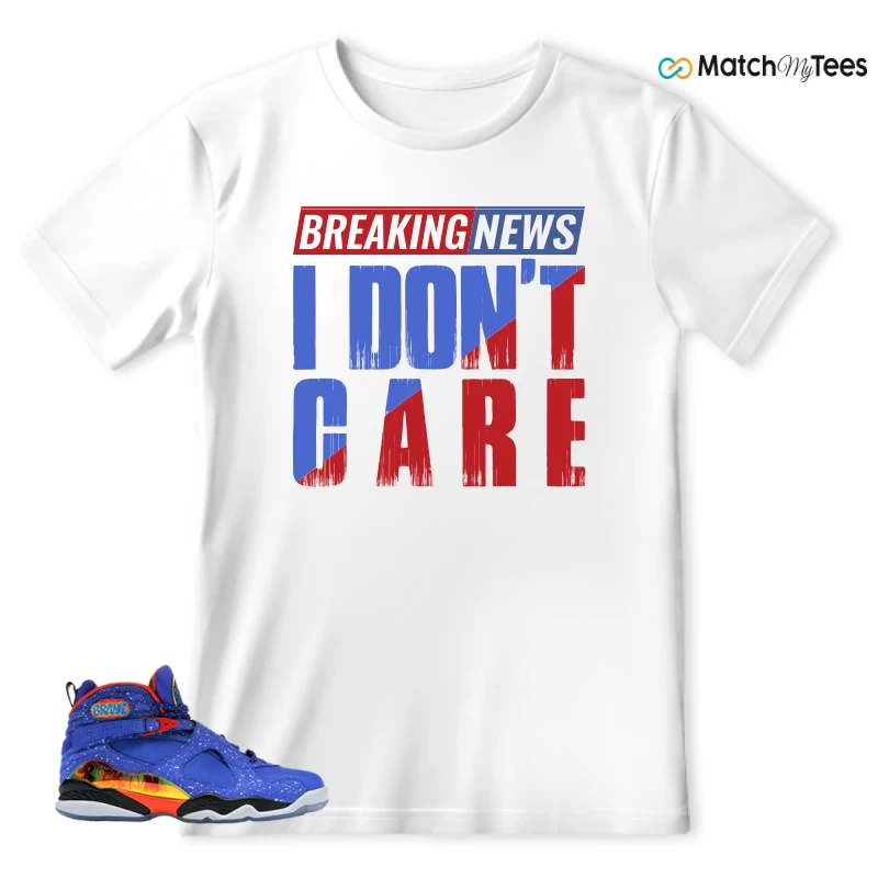 NIKE JORDAN 8 RETRO DOERNBECHER SNEAKER Matching Tees T-shirt for Men