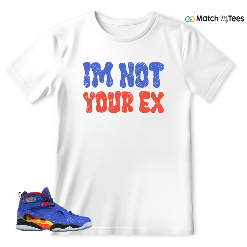 NIKE JORDAN 8 RETRO DOERNBECHER SNEAKER Matching Tees T-shirt for Men