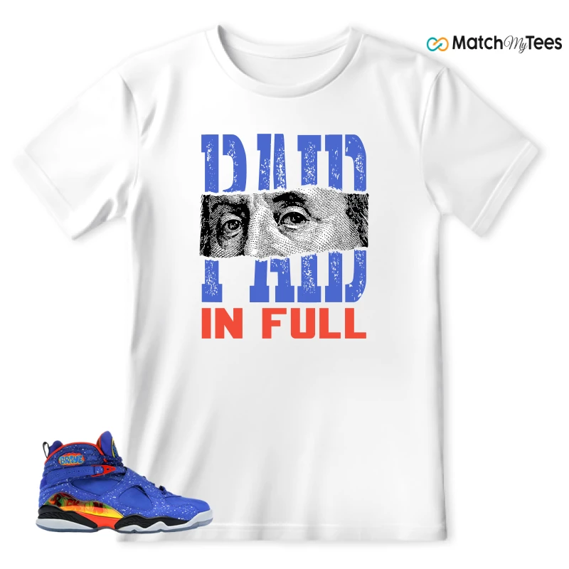 NIKE JORDAN 8 RETRO DOERNBECHER SNEAKER Matching Tees t-shirt