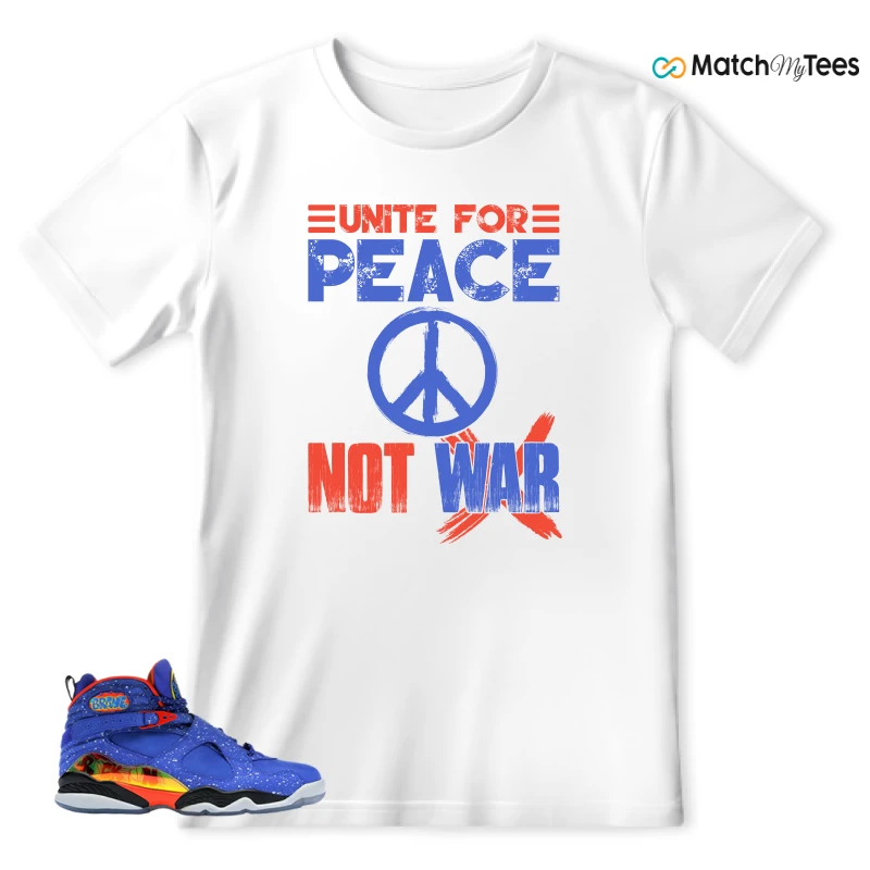 NIKE JORDAN 8 RETRO DOERNBECHER SNEAKER Matching Tees t-shirt