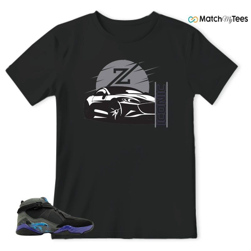 NIKE JORDAN 8.0 AQUA SNEAKER Matching Tees t-shirt