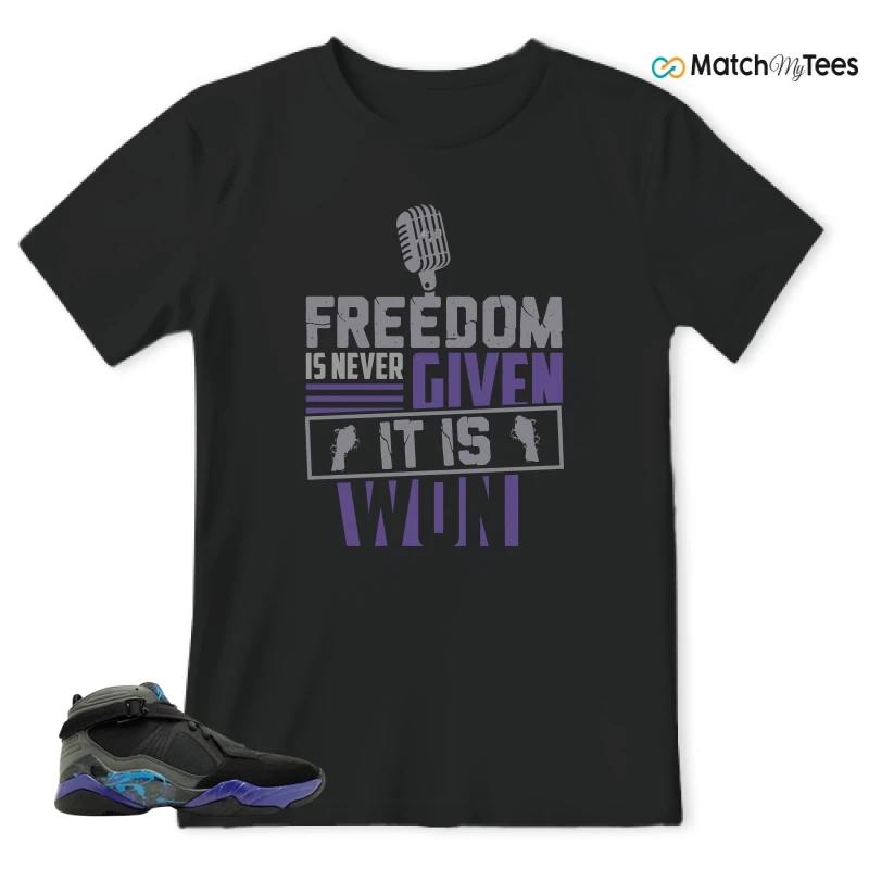 NIKE JORDAN 8.0 AQUA SNEAKER Matching Tees t-shirt