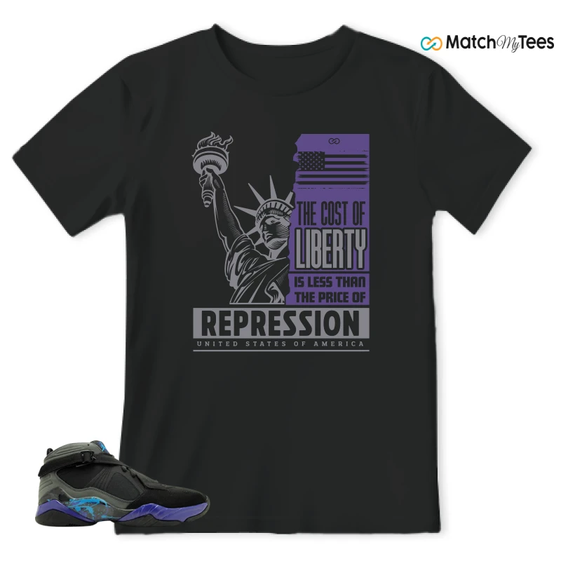 NIKE JORDAN 8.0 AQUA SNEAKER Matching Tees t-shirt