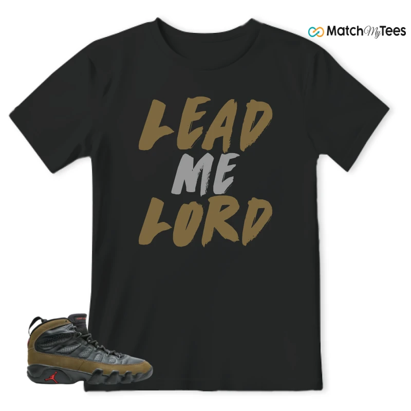NIKE JORDAN 9 OG OLIVE (1993) SNEAKER Matching Tees t-shirt