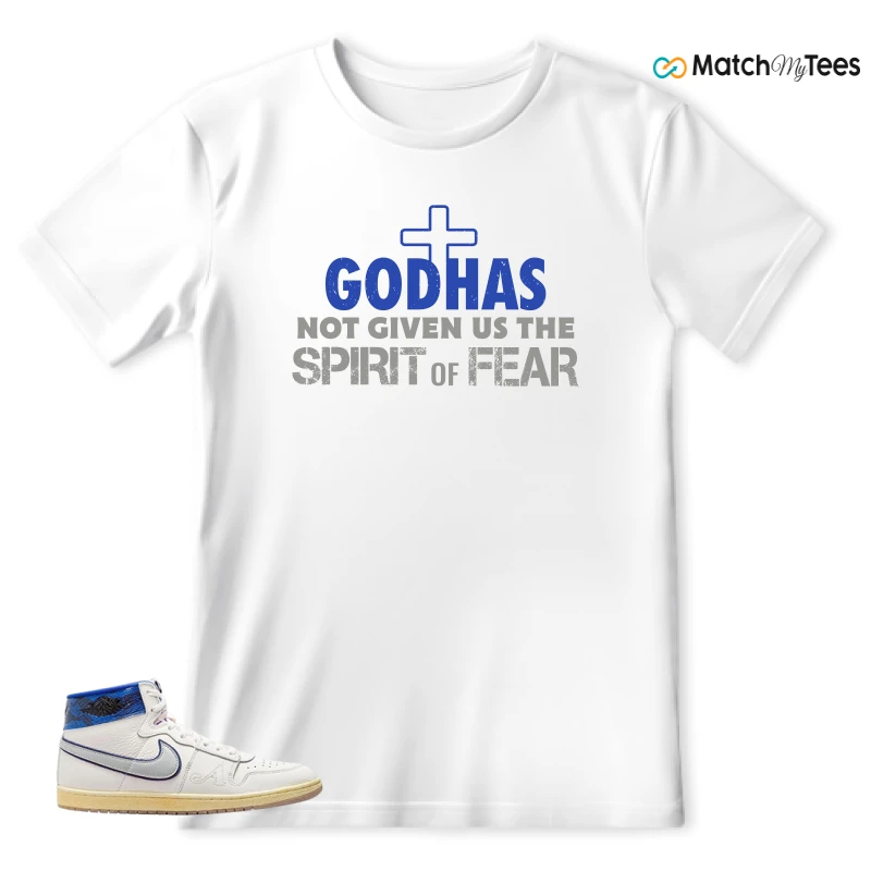 NIKE JORDAN AIR SHIP X AWAKE NY GAME ROYAL SNEAKER Matching Tees t-shirt