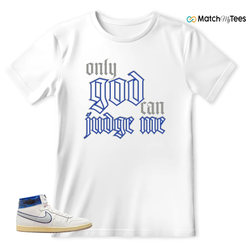 NIKE JORDAN AIR SHIP X AWAKE NY GAME ROYAL SNEAKER Matching Tees t-shirt
