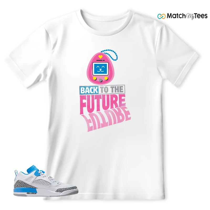 NIKE JORDAN SPIZIKE LOW UNC SNEAKER Matching Tees T-shirt for Men