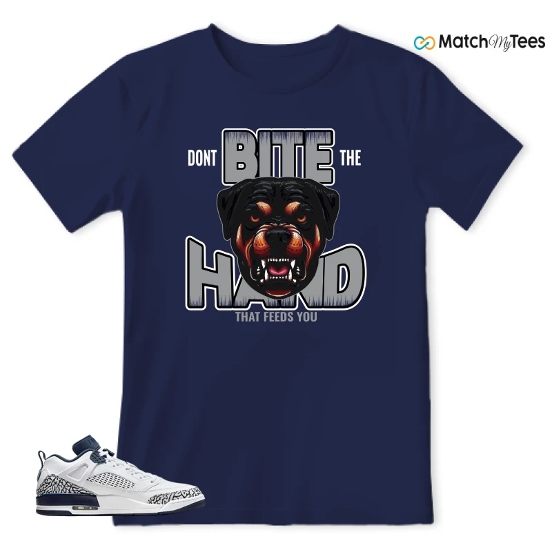 NIKE JORDAN SPIZIKE LOW WHITE OBSIDIAN SNEAKER Matching Tees t-shirt