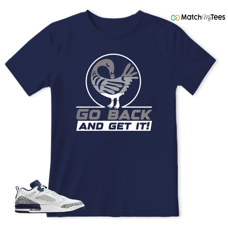 NIKE JORDAN SPIZIKE LOW WHITE OBSIDIAN SNEAKER Matching Tees t-shirt