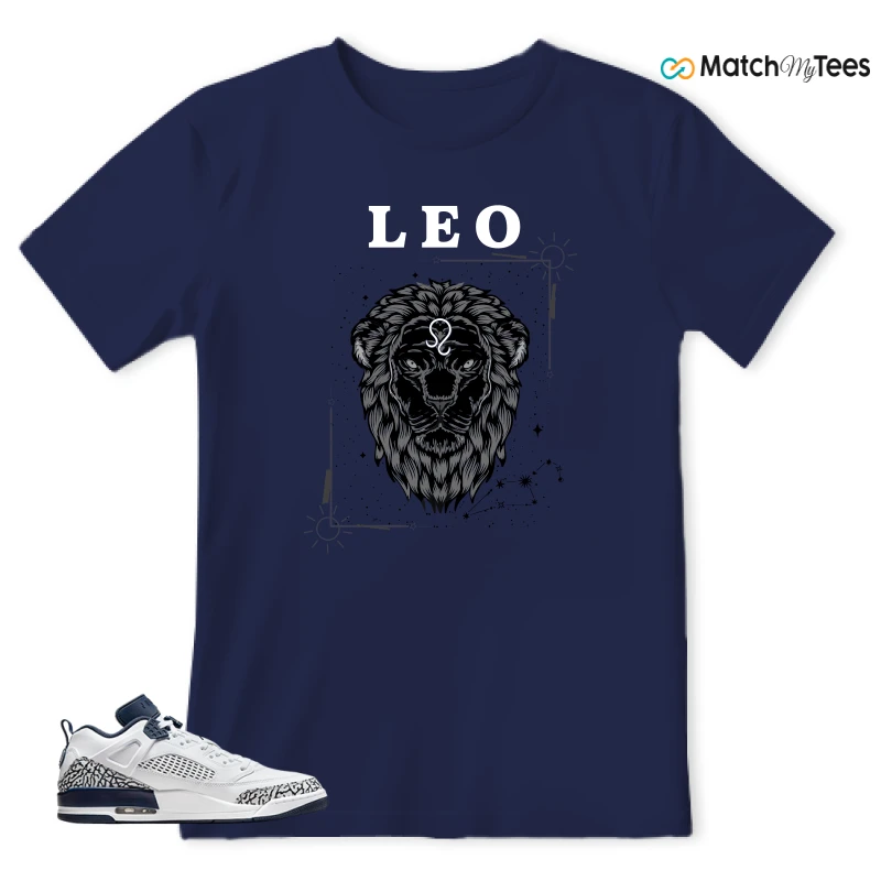 NIKE JORDAN SPIZIKE LOW WHITE OBSIDIAN SNEAKER Matching Tees t-shirt