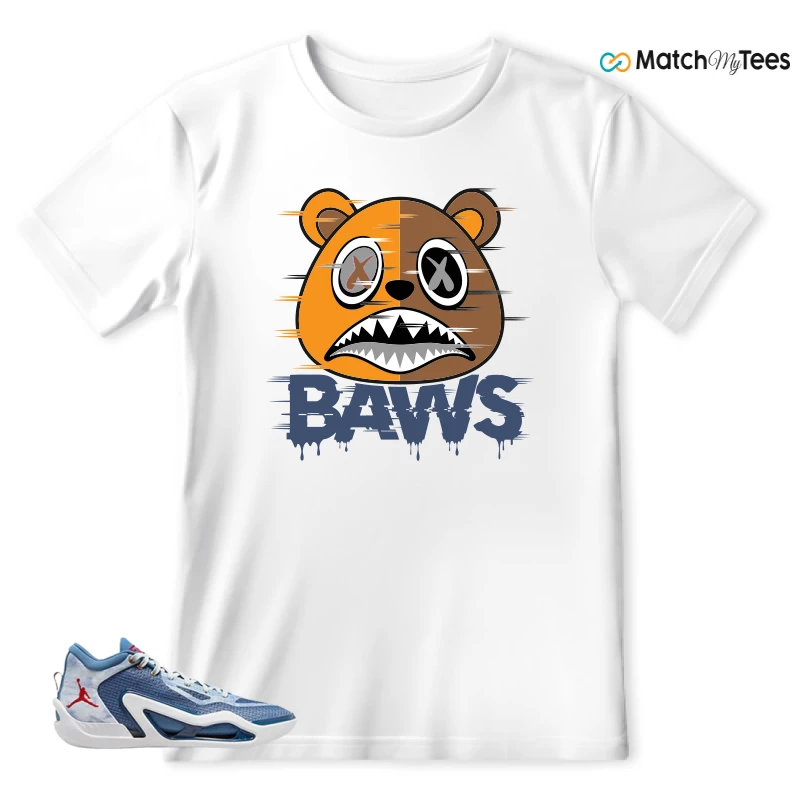NIKE JORDAN TATUM 1 DENIM SNEAKER Matching Tees t-shirt