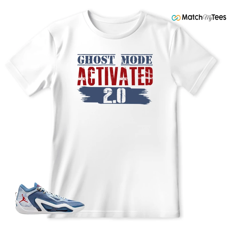 NIKE JORDAN TATUM 1 DENIM SNEAKER Matching Tees t-shirt
