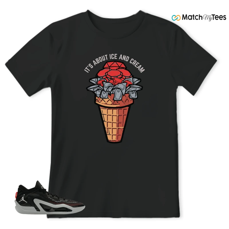 NIKE JORDAN TATUM 1 OLD SCHOOL SNEAKER Matching Tees t-shirt