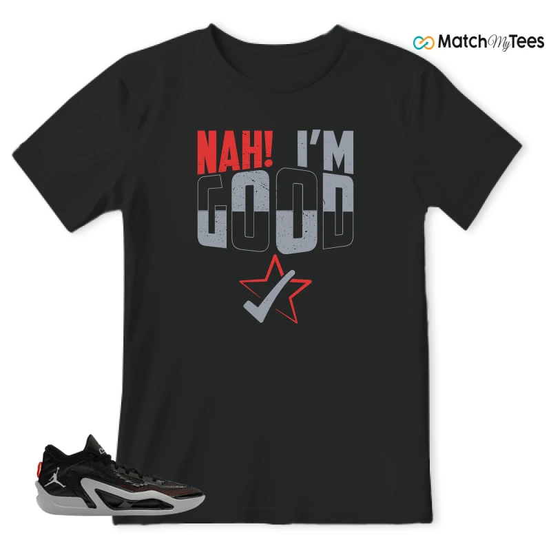 NIKE JORDAN TATUM 1 OLD SCHOOL SNEAKER Matching Tees t-shirt