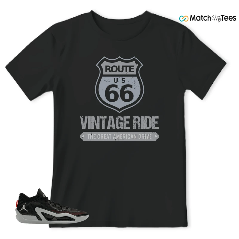 NIKE JORDAN TATUM 1 OLD SCHOOL SNEAKER Matching Tees t-shirt