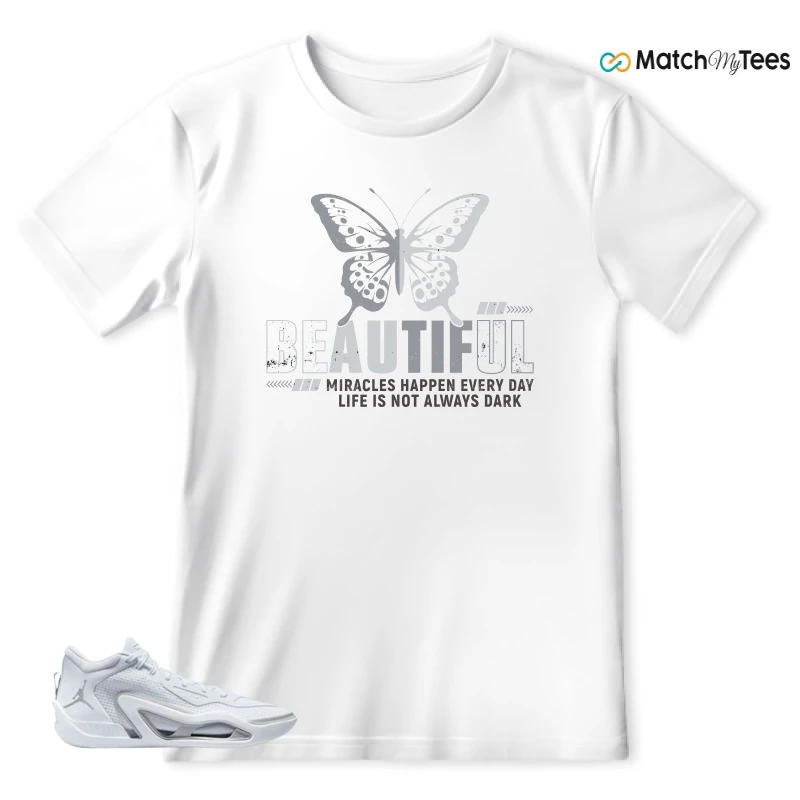 NIKE JORDAN TATUM 1 PURE MONEY SNEAKER Matching Tees t-shirt