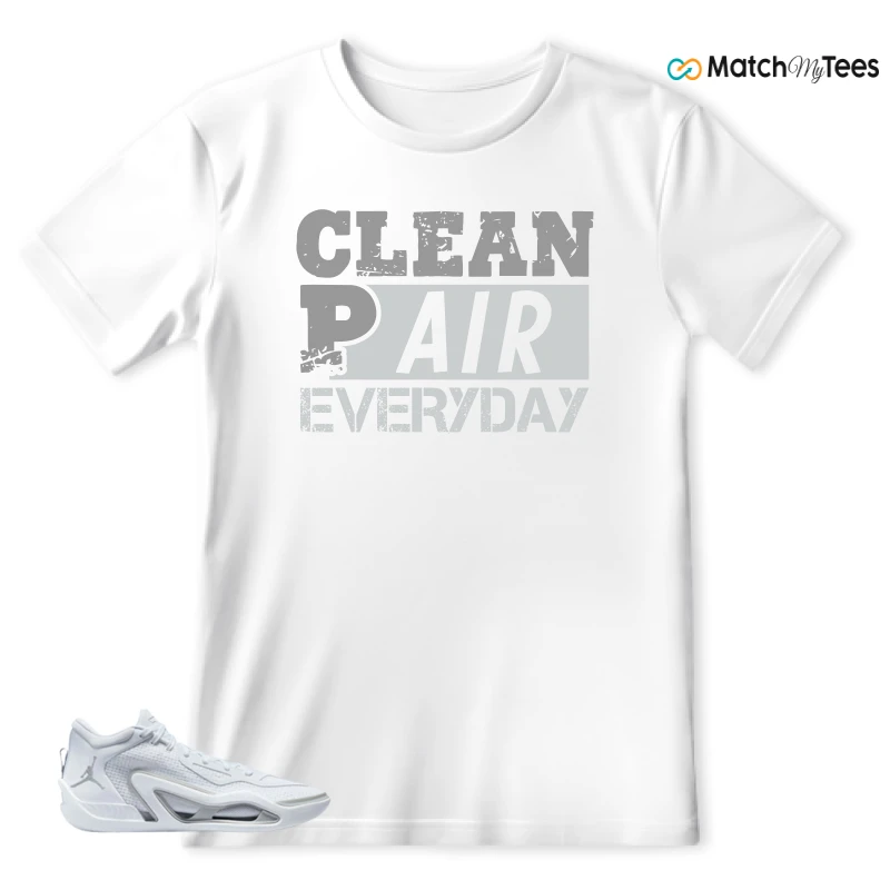 NIKE JORDAN TATUM 1 PURE MONEY SNEAKER Matching Tees t-shirt