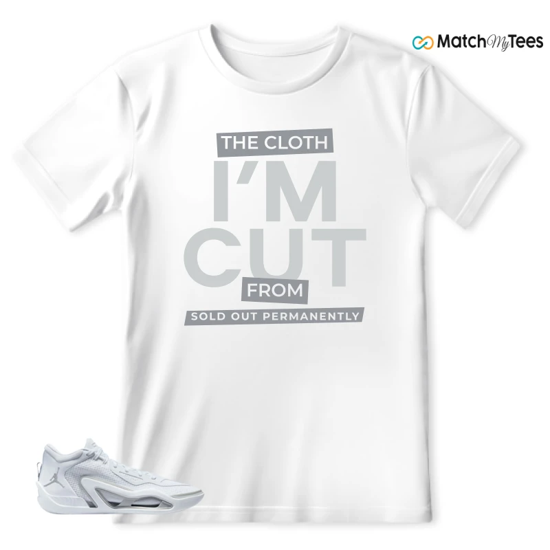 NIKE JORDAN TATUM 1 PURE MONEY SNEAKER Matching Tees t-shirt