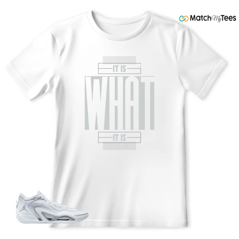NIKE JORDAN TATUM 1 PURE MONEY SNEAKER Matching Tees T-shirt for Men