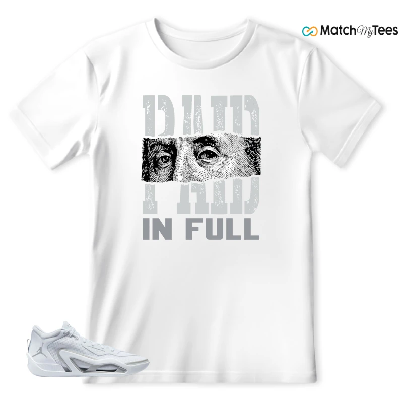 NIKE JORDAN TATUM 1 PURE MONEY SNEAKER Matching Tees t-shirt