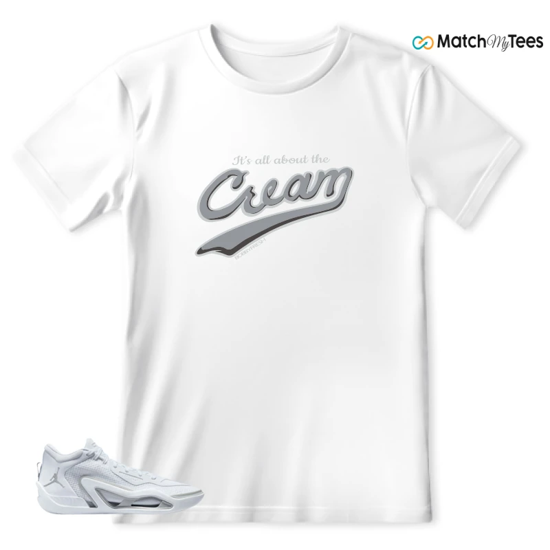 NIKE JORDAN TATUM 1 PURE MONEY SNEAKER Matching Tees t-shirt