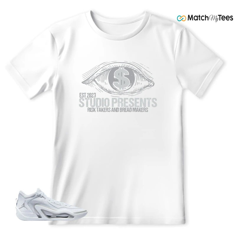 NIKE JORDAN TATUM 1 PURE MONEY SNEAKER Matching Tees t-shirt