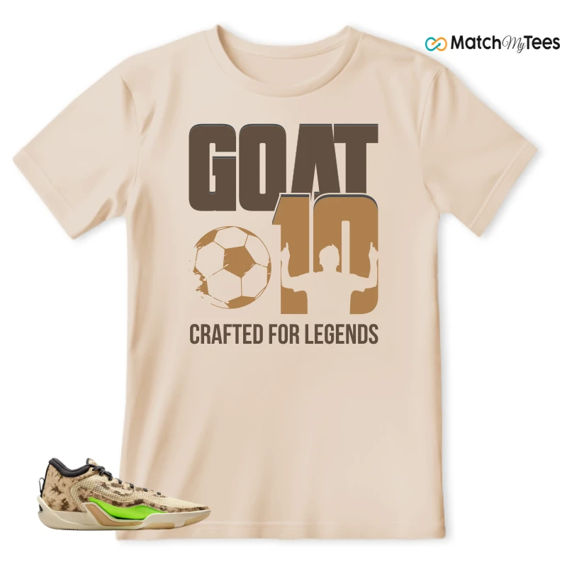 NIKE JORDAN TATUM 1 TUNNEL WALK TAN BLACK SAIL VOLT SNEAKER Matching Tees t-shirt