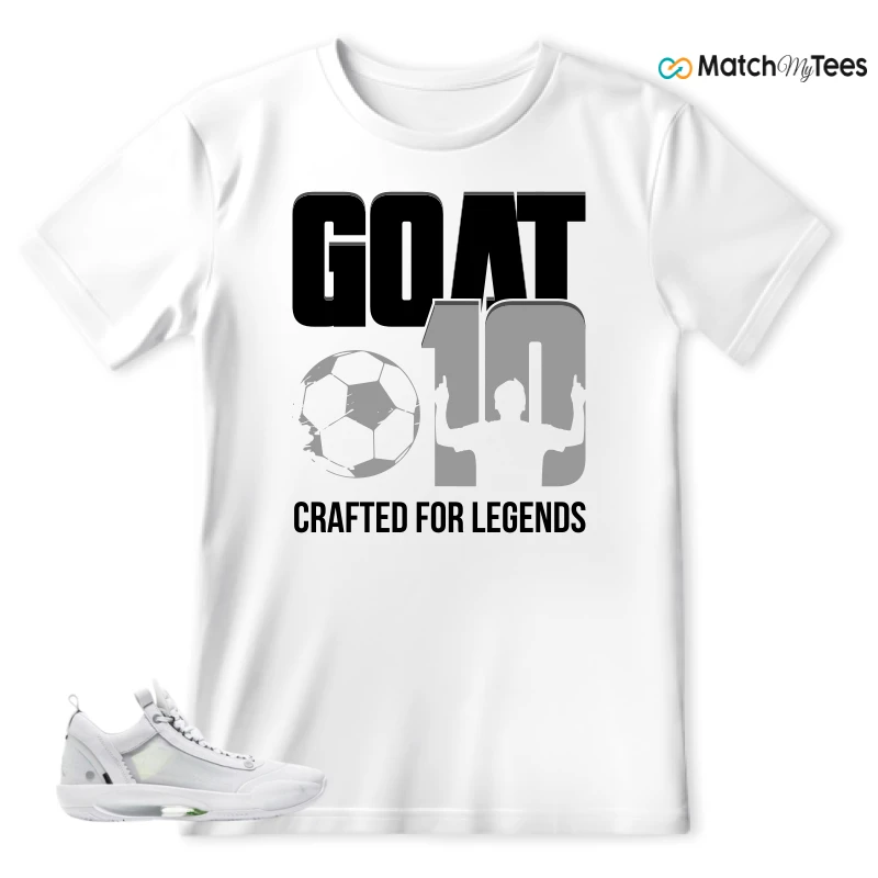 Goat 10-V2 White matching T-shirt T-shirt