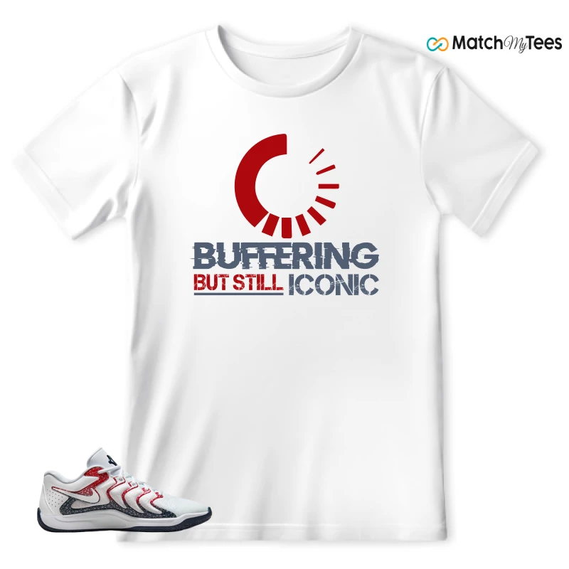 NIKE KD 17 USA WHITE UNIVERSITY RED OBSIDIAN SNEAKER Matching Tees t-shirt