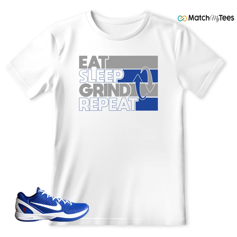 NIKE KOBE 6 PROTRO DODGERS SNEAKER Matching Tees t-shirt