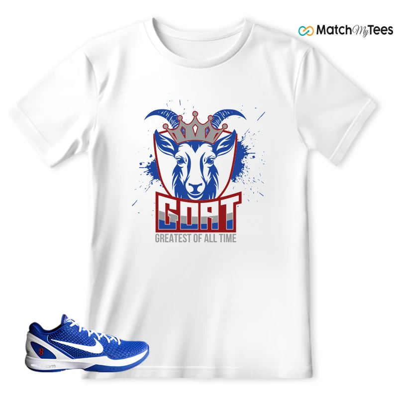 NIKE KOBE 6 PROTRO DODGERS SNEAKER Matching Tees t-shirt