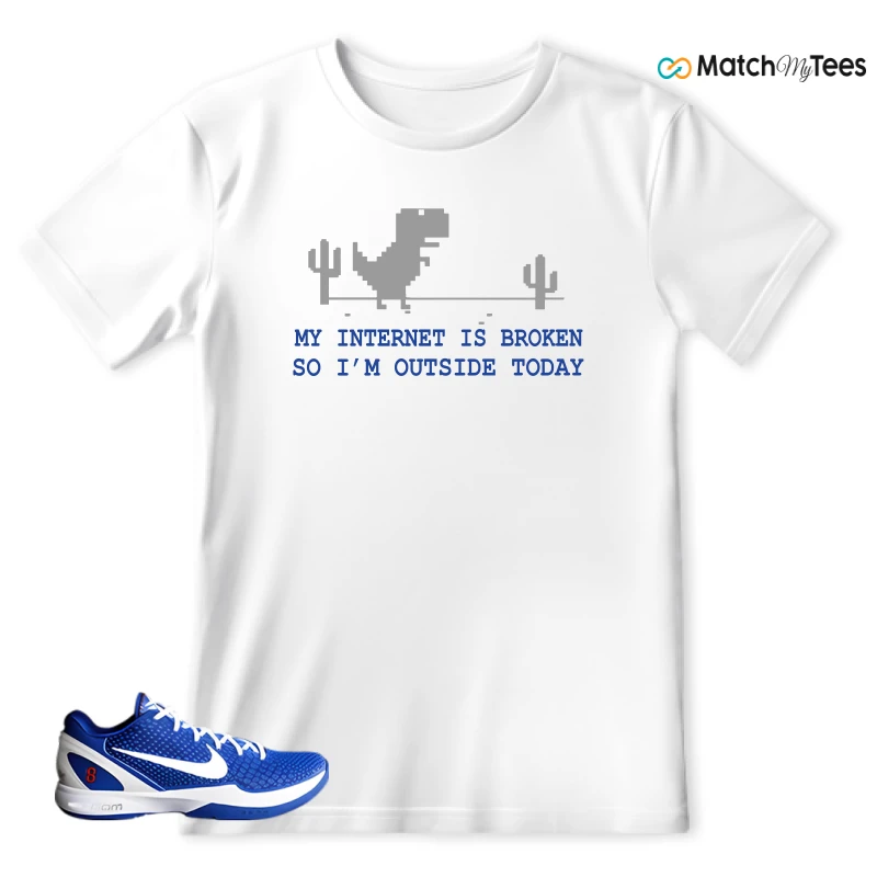 NIKE KOBE 6 PROTRO DODGERS SNEAKER Matching Tees t-shirt