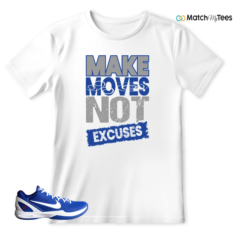 NIKE KOBE 6 PROTRO DODGERS SNEAKER Matching Tees t-shirt