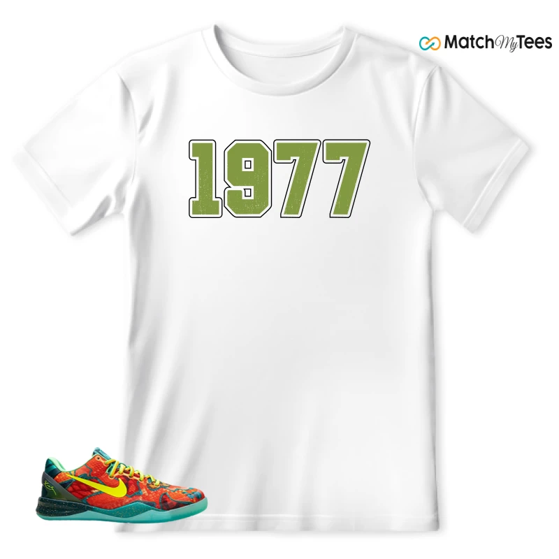 NIKE KOBE 8 PROTRO WHAT THE (2025) SNEAKER Matching Tees t-shirt