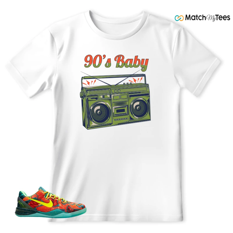 NIKE KOBE 8 PROTRO WHAT THE (2025) SNEAKER Matching Tees t-shirt
