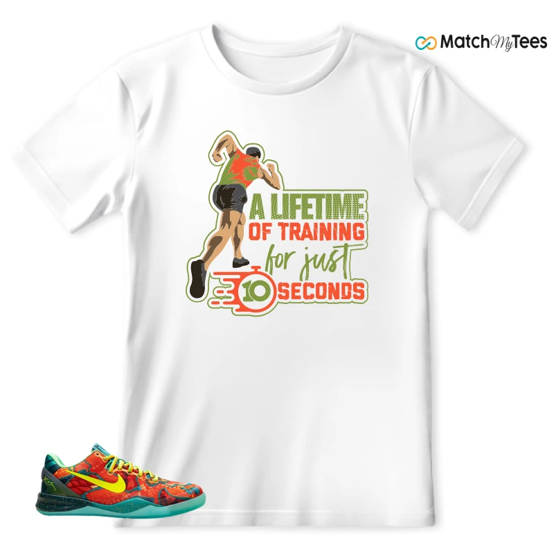 NIKE KOBE 8 PROTRO WHAT THE (2025) SNEAKER Matching Tees t-shirt